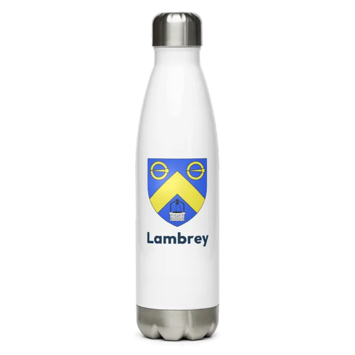 Gourde inox blason de Lambrey