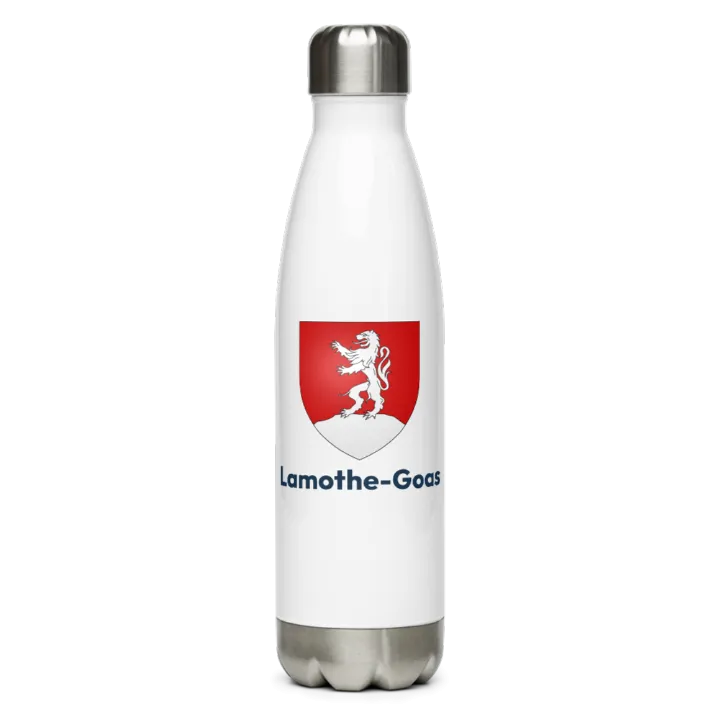 Gourde inox blason de Lamothe-Goas