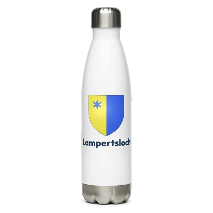 Gourde inox blason de Lampertsloch