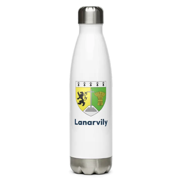 Gourde inox blason de Lanarvily
