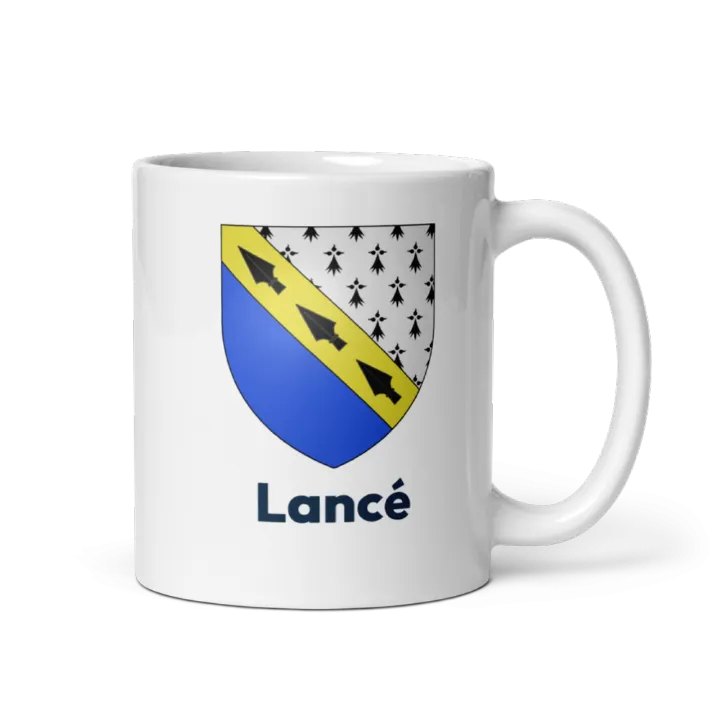 Mug blason de Lancé