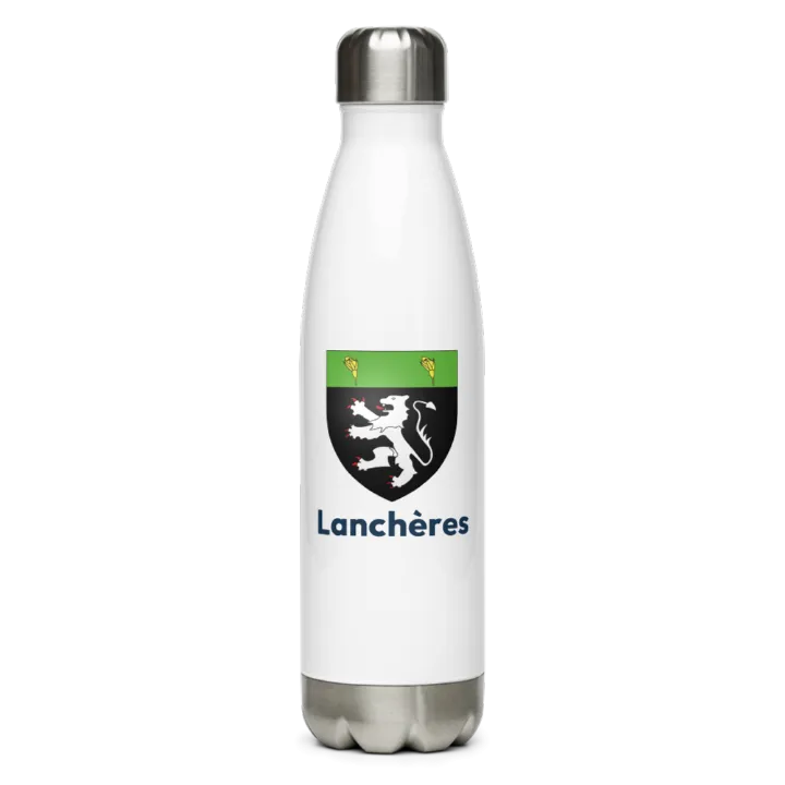 Gourde inox blason de Lanchères