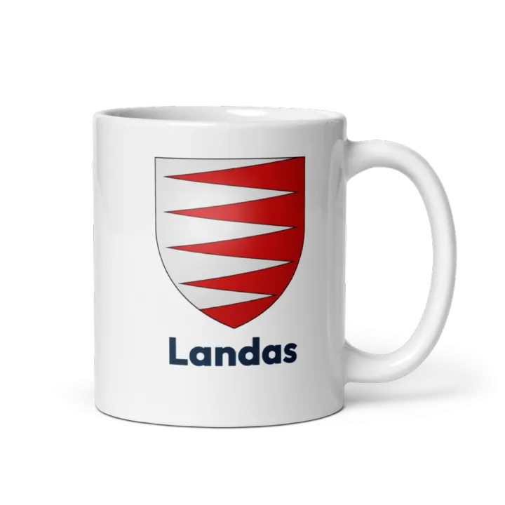 Mug blason de Landas