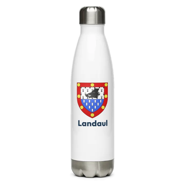 Gourde inox blason de Landaul