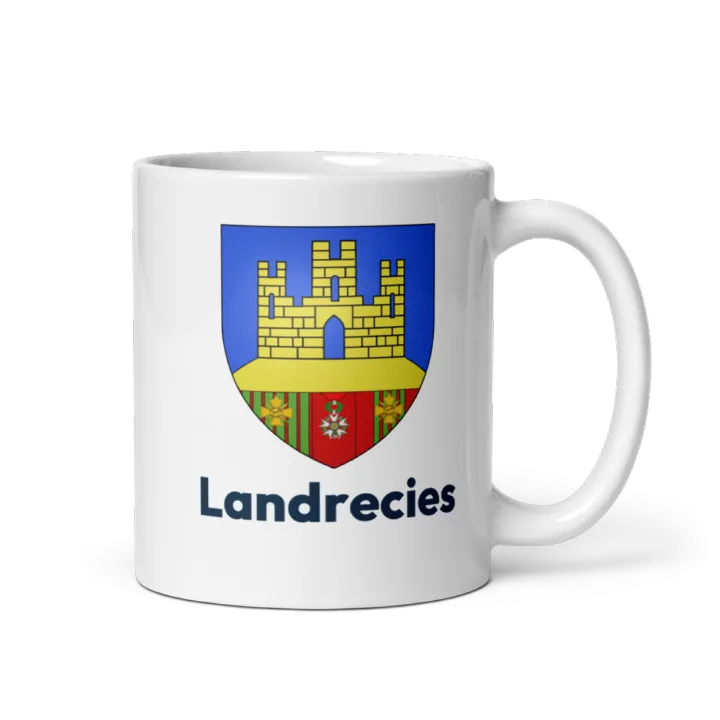 Mug blason de Landrecies