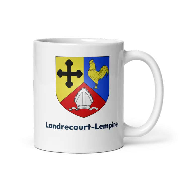 Mug blason de Landrecourt-Lempire