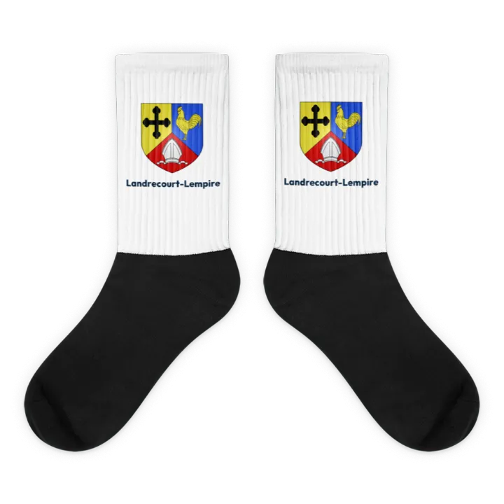 Chaussettes — blason de Landrecourt-Lempire