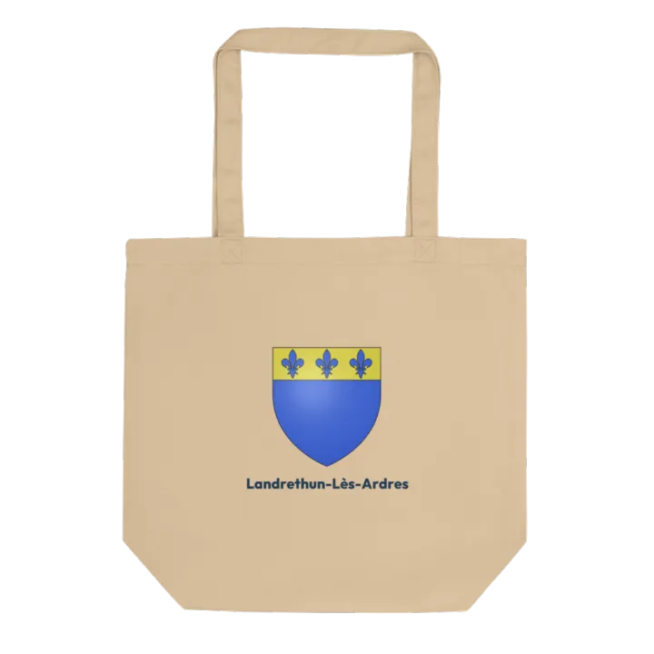 Tote bag coton bio — blason de Landrethun-lès-Ardres