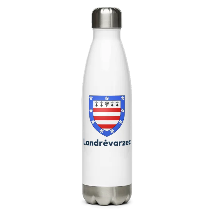 Gourde inox — blason de Landrévarzec