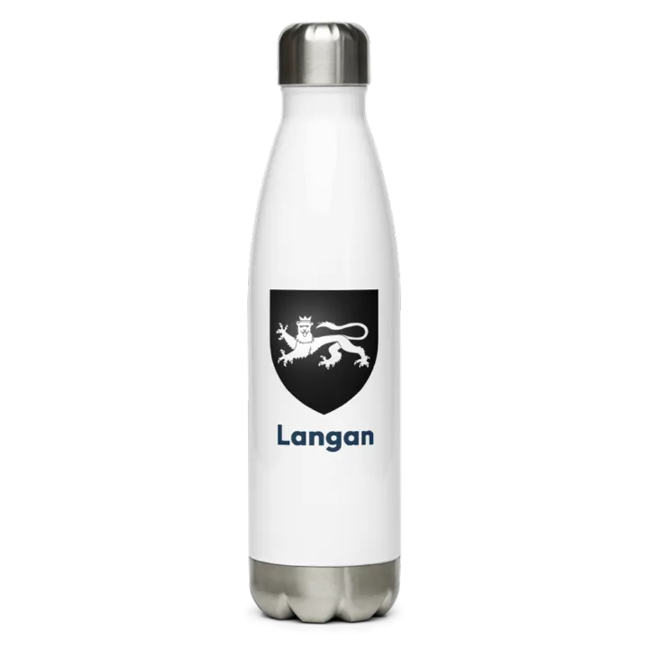Gourde inox blason de Langan