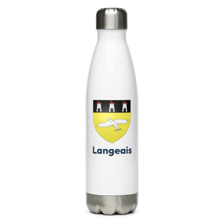 Gourde inox blason de Langeais