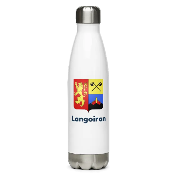 Gourde inox blason de Langoiran