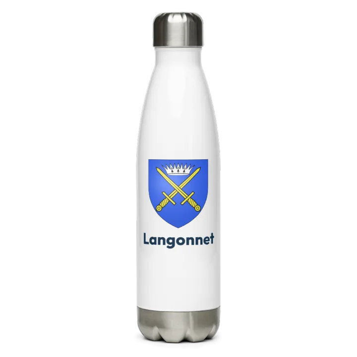 Gourde inox blason de Langonnet