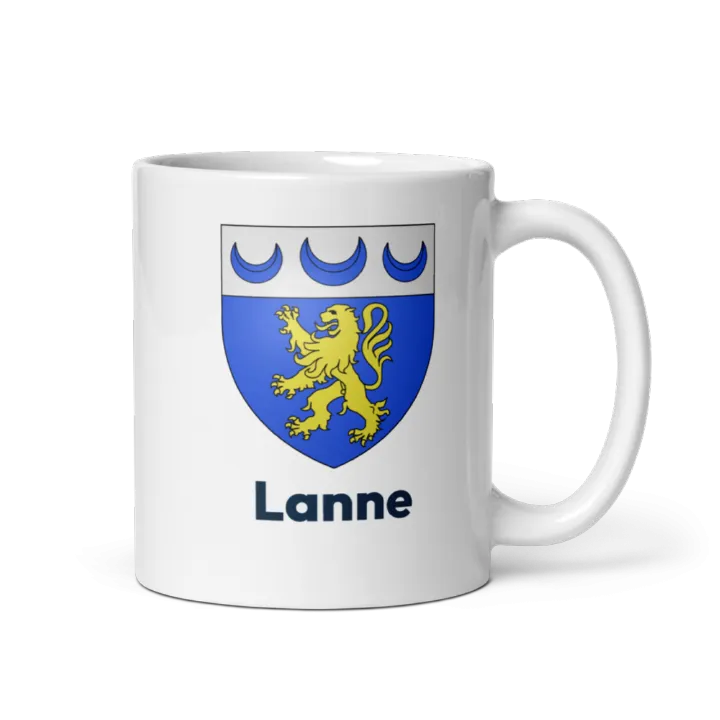 Mug blason de Lanne