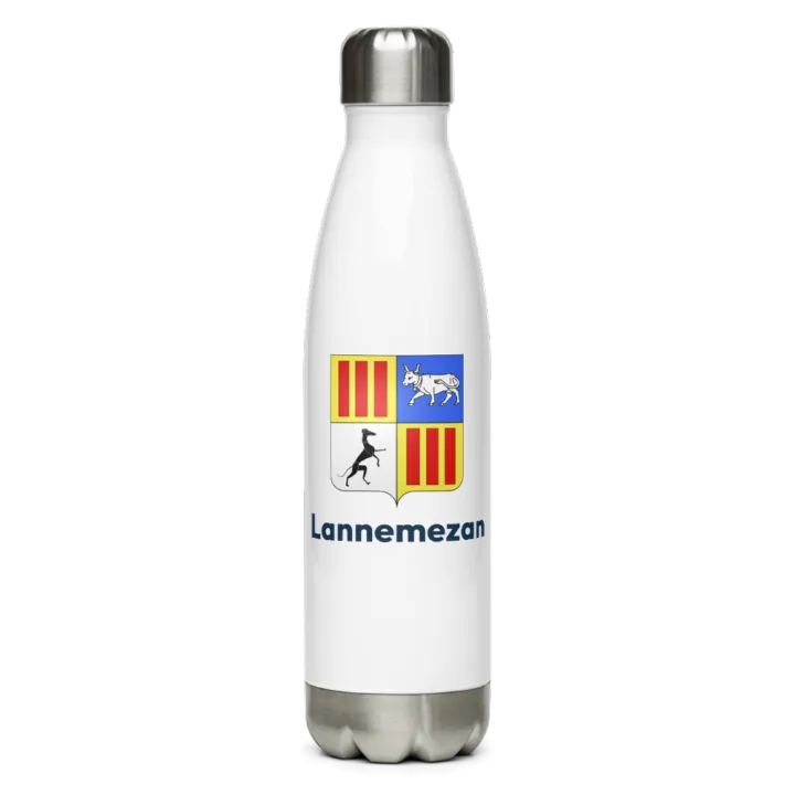 Gourde inox blason de Lannemezan