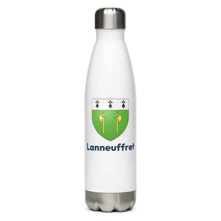 Gourde inox blason de Lanneuffret