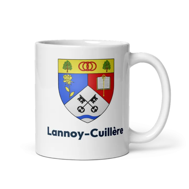 Mug blason de Lannoy-Cuillère