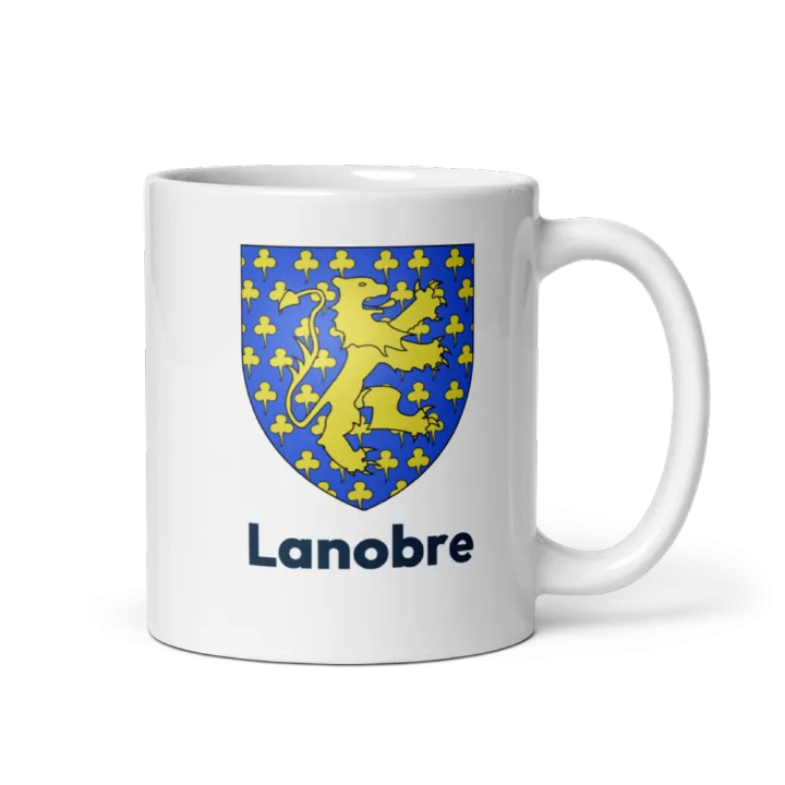 Mug blason de Lanobre