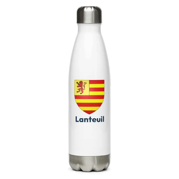 Gourde inox blason de Lanteuil