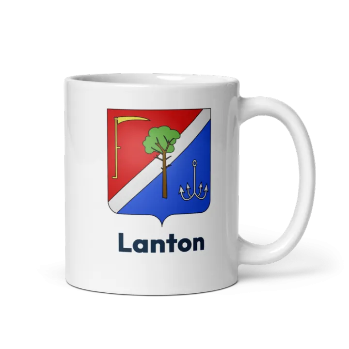 Mug blason de Lanton