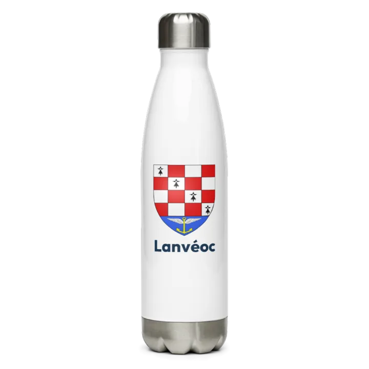 Gourde inox blason de Lanvéoc