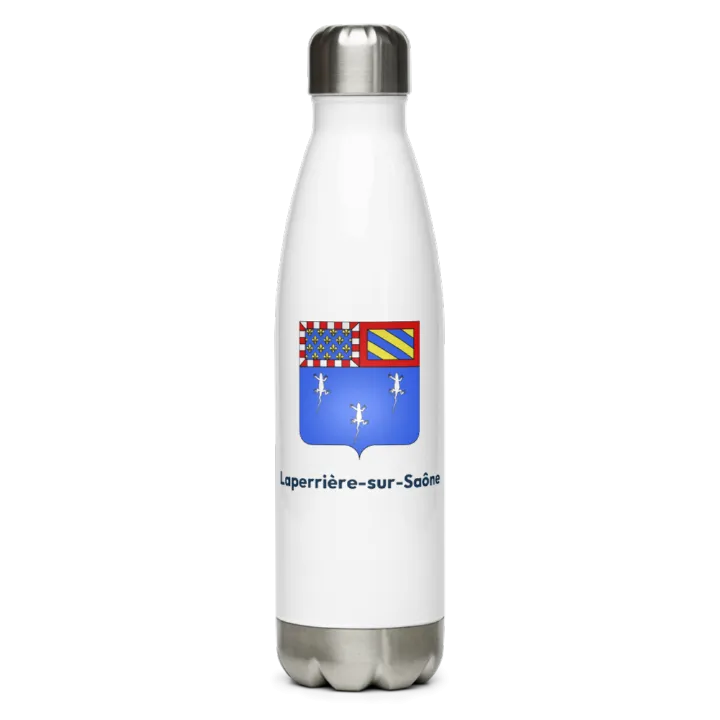Gourde inox — blason de Laperrière-sur-Saône