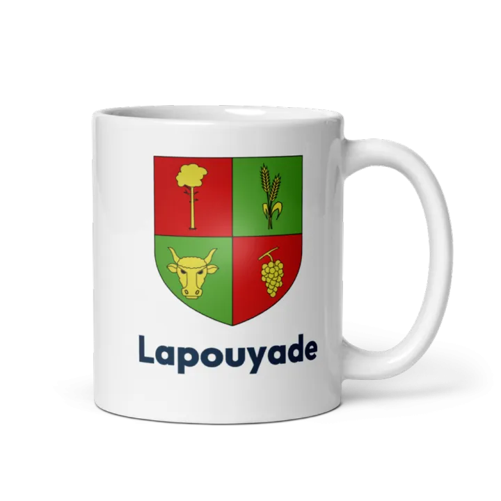 Mug blason de Lapouyade