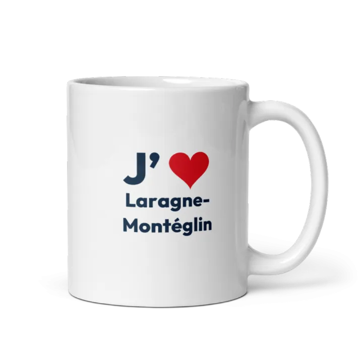 Mug « J’❤ Laragne-Montéglin »