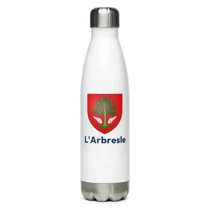 Gourde inox blason de L'Arbresle