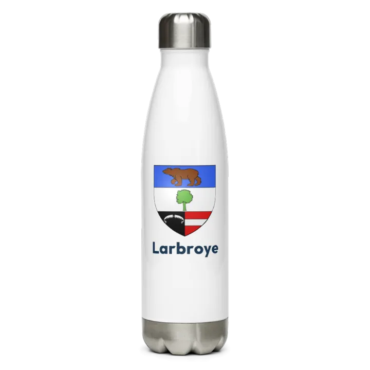 Gourde inox blason de Larbroye