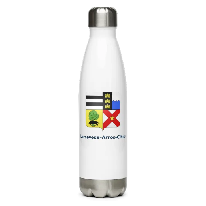 Gourde inox blason de Larceveau-Arros-Cibits