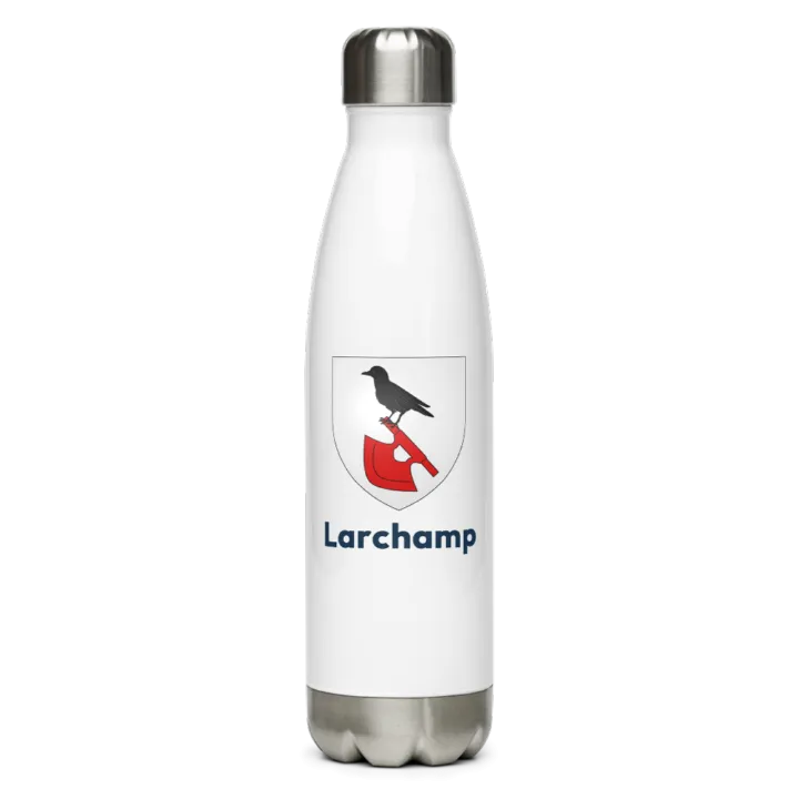 Gourde inox blason de Larchamp