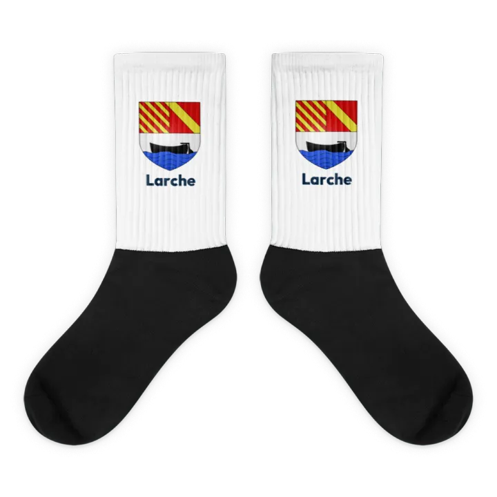 Chaussettes — blason de Larche