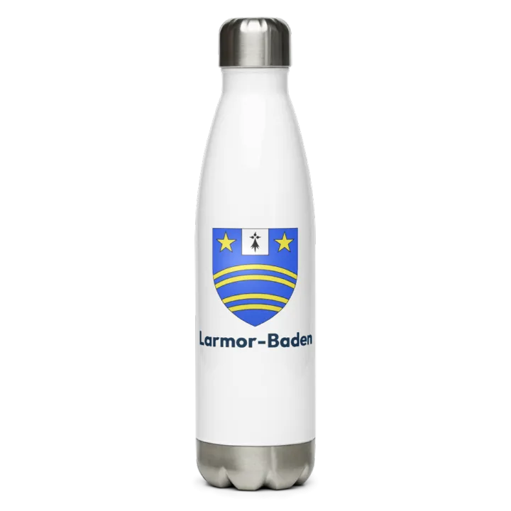Gourde inox blason de Larmor-Baden