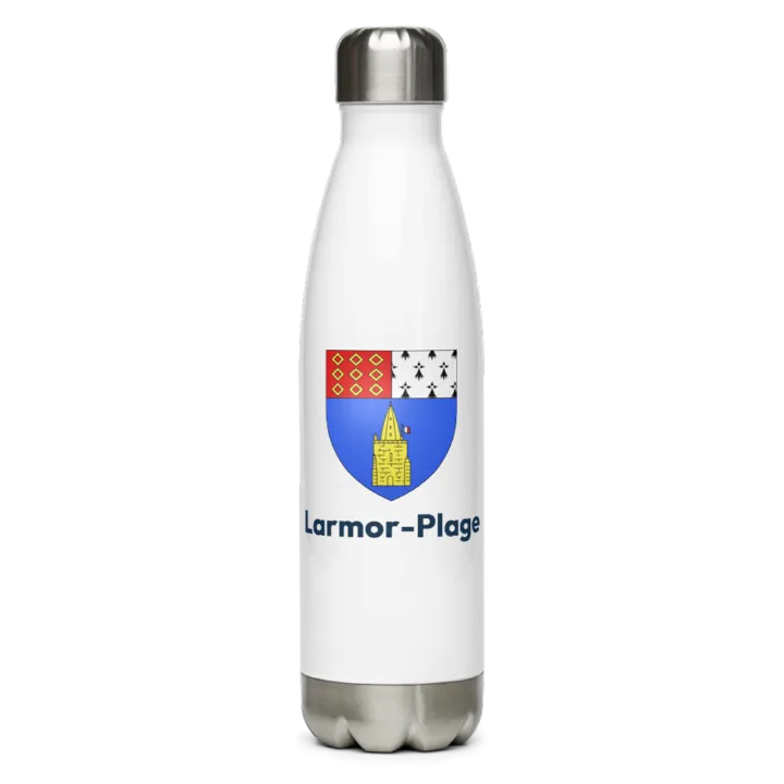 Gourde inox blason de Larmor-Plage