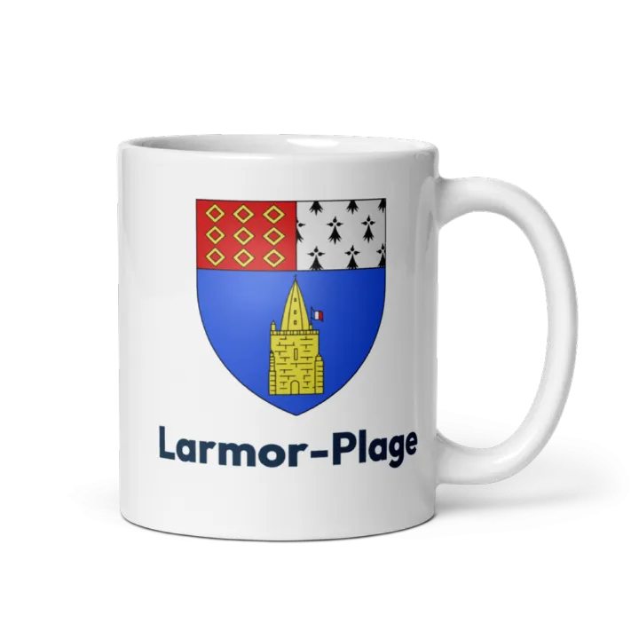Mug blason de Larmor-Plage