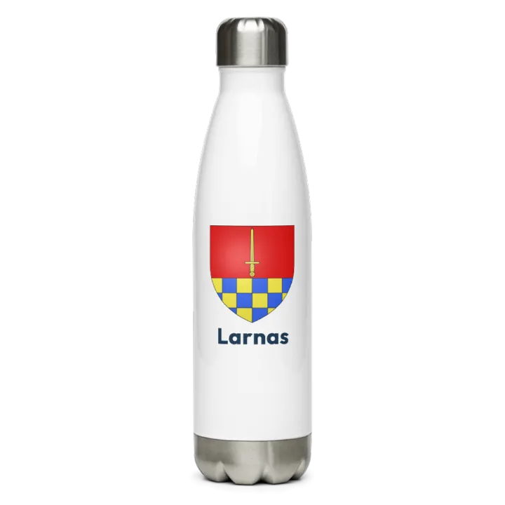 Gourde inox blason de Larnas