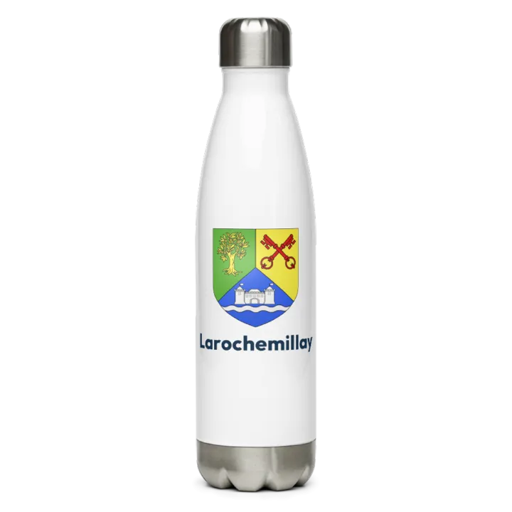 Gourde inox blason de Larochemillay