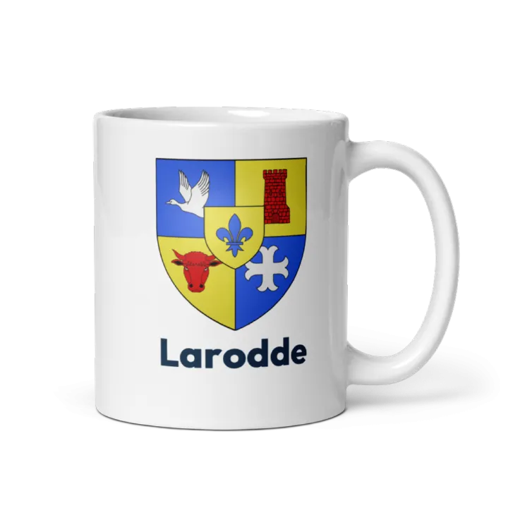 Mug blason de Larodde