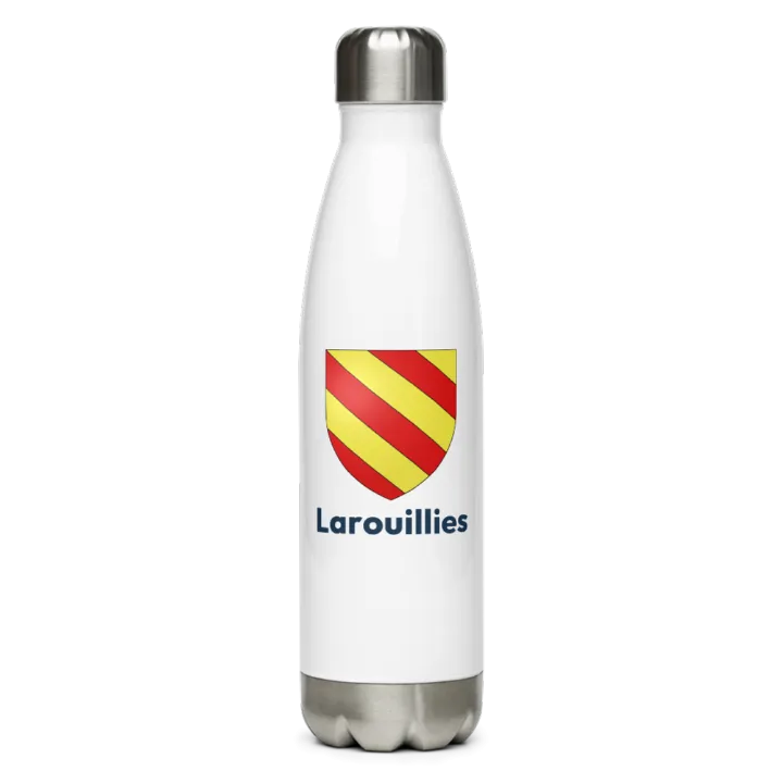 Gourde inox blason de Larouillies