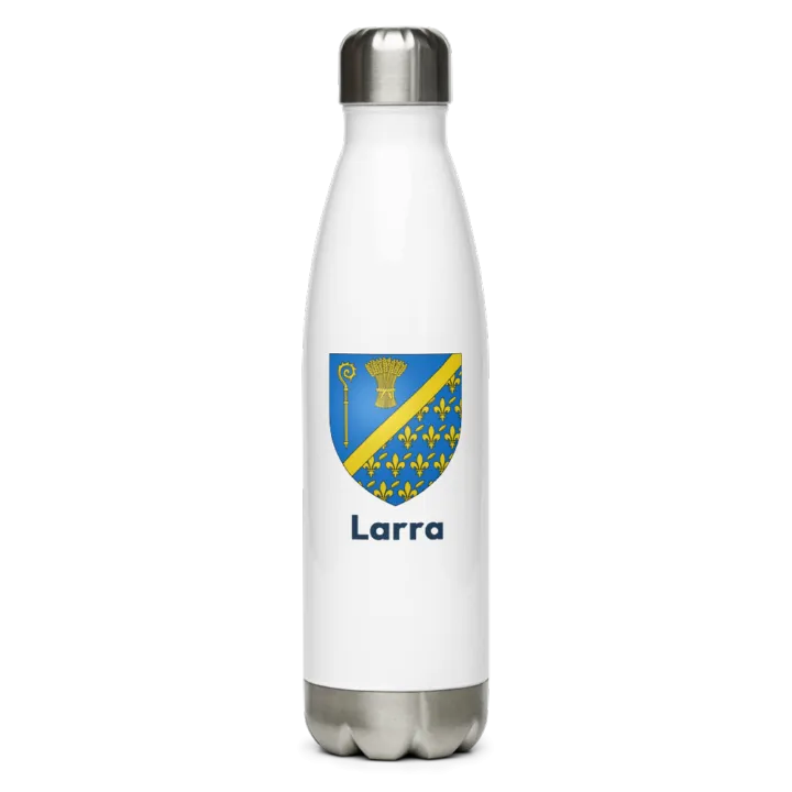 Gourde inox blason de Larra