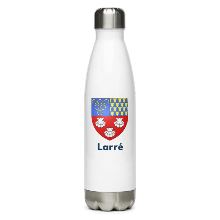 Gourde inox blason de Larré
