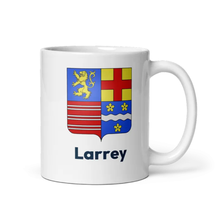 Mug blason de Larrey