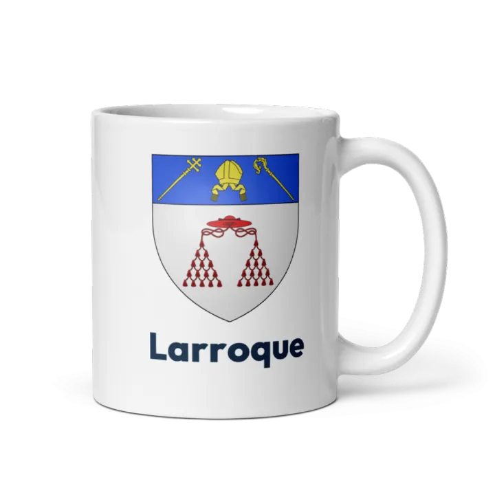 Mug blason de Larroque