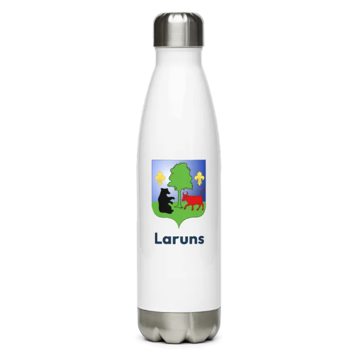 Gourde inox blason de Laruns