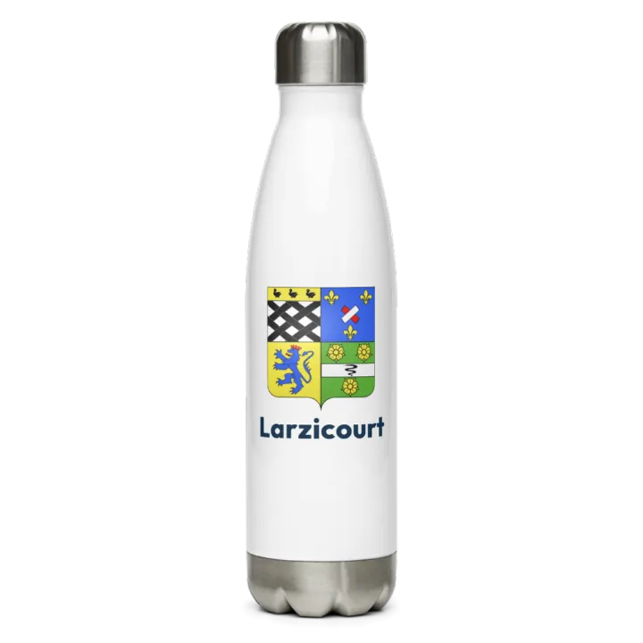 Gourde inox blason de Larzicourt