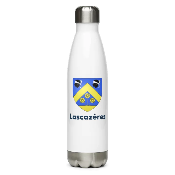 Gourde inox blason de Lascazères