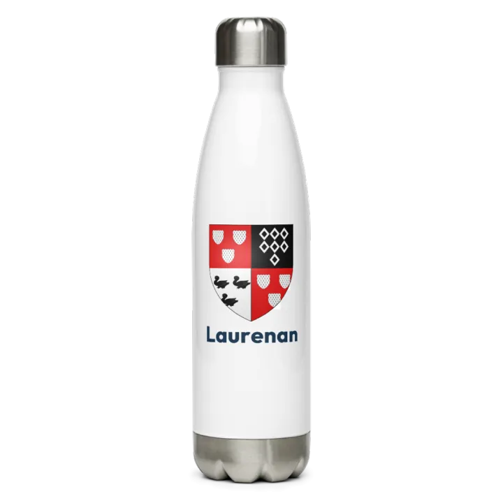 Gourde inox blason de Laurenan
