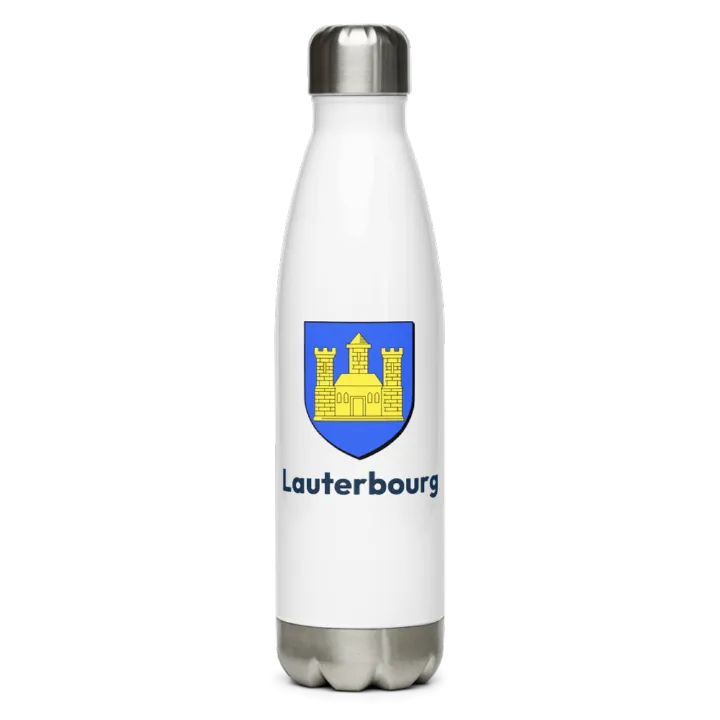 Gourde inox blason de Lauterbourg