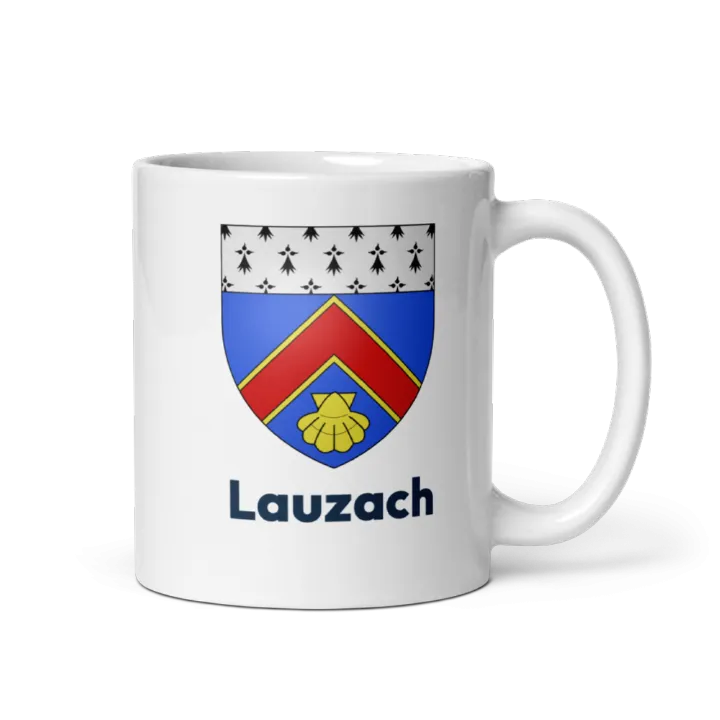 Mug blason de Lauzach
